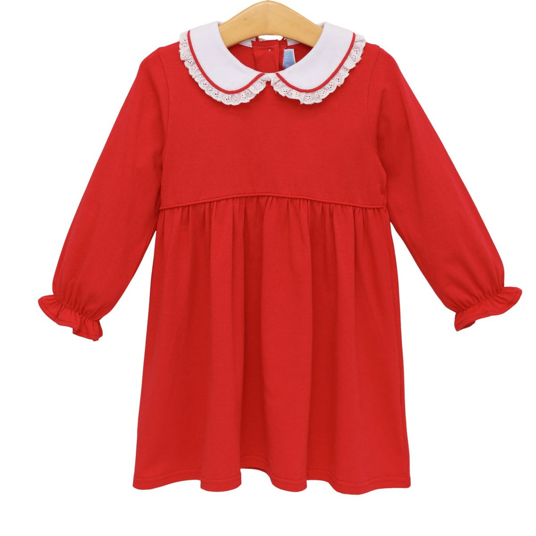 RED ELEANOR DRESS