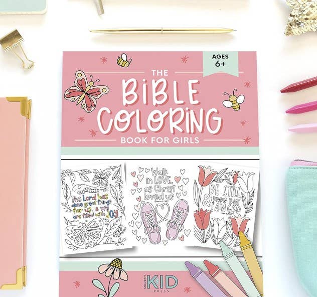 BIBLE COLORING BOOK FOR GIRLS