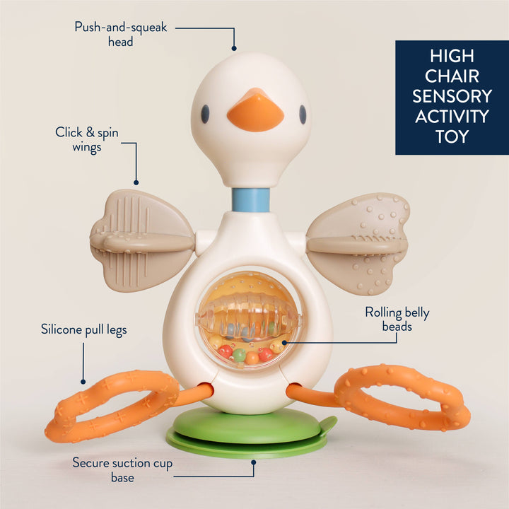 GOOSE ITZY TWIST & BOP HIGH CHAIR SENSORY TOY