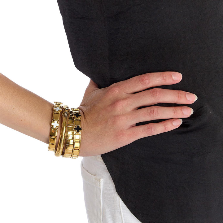 LUCKY STACK STRETCH BRACELET