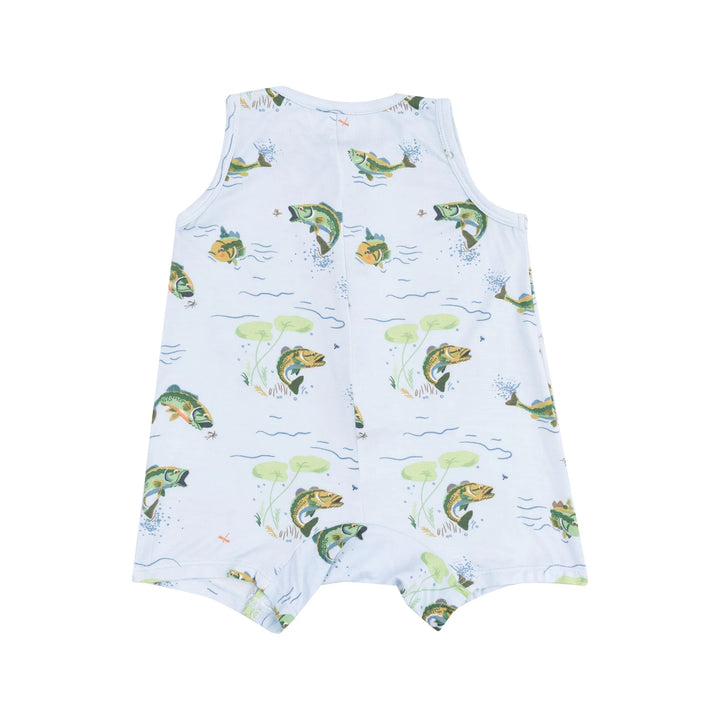 BASS FISH SHORTIE ROMPER