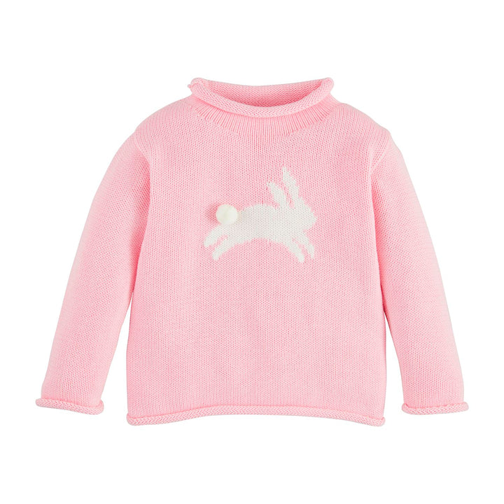 BUNNY PINK ROLLNECK SWEATER