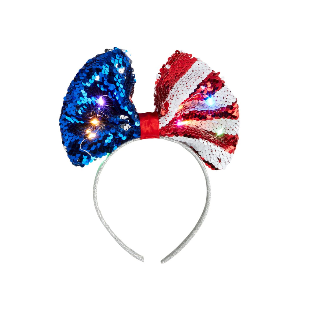 LIGHT UP PATRIOTIC HEADBAND