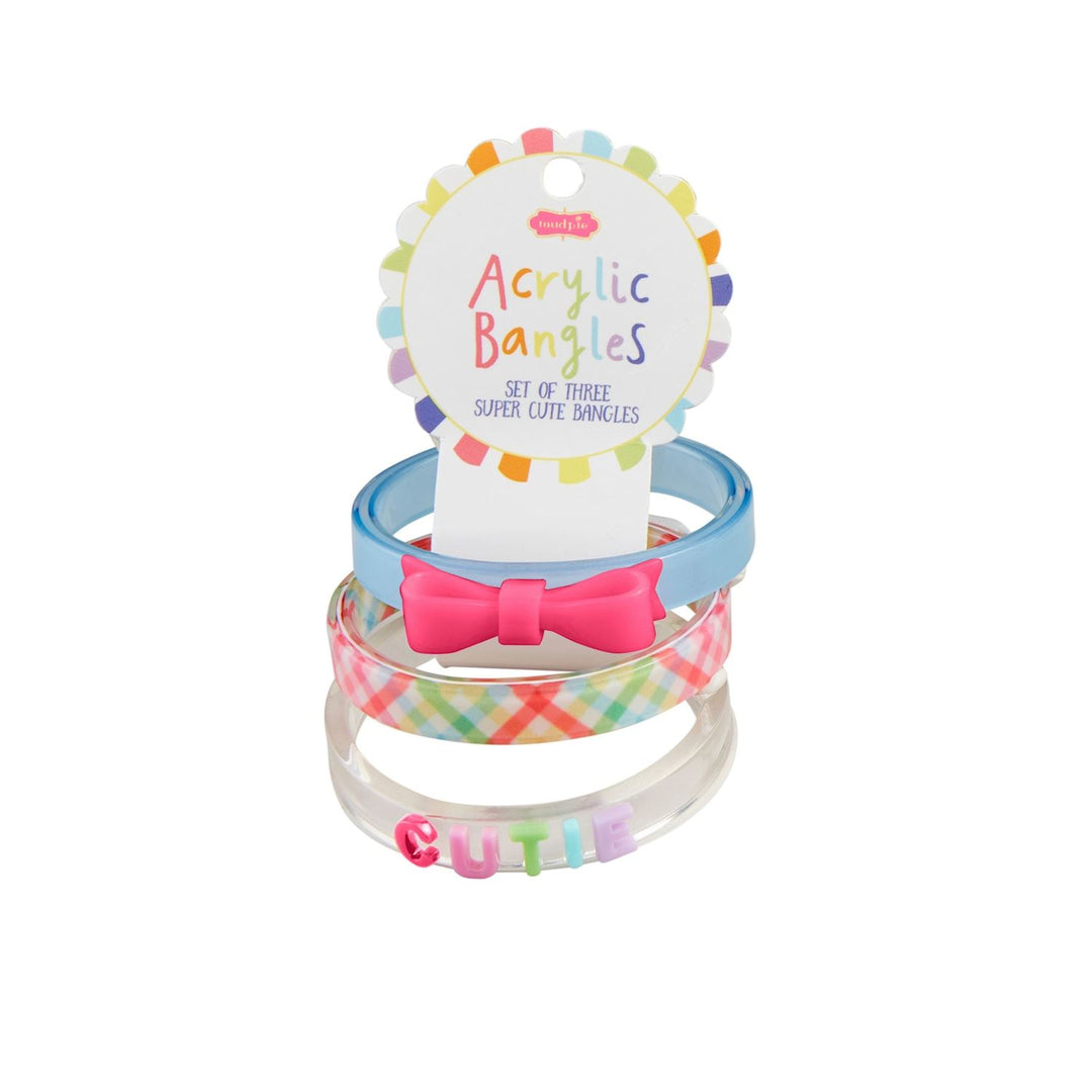 GIRLS ACRYLIC BANGLE SET