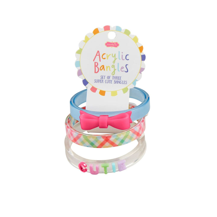 GIRLS ACRYLIC BANGLE SET