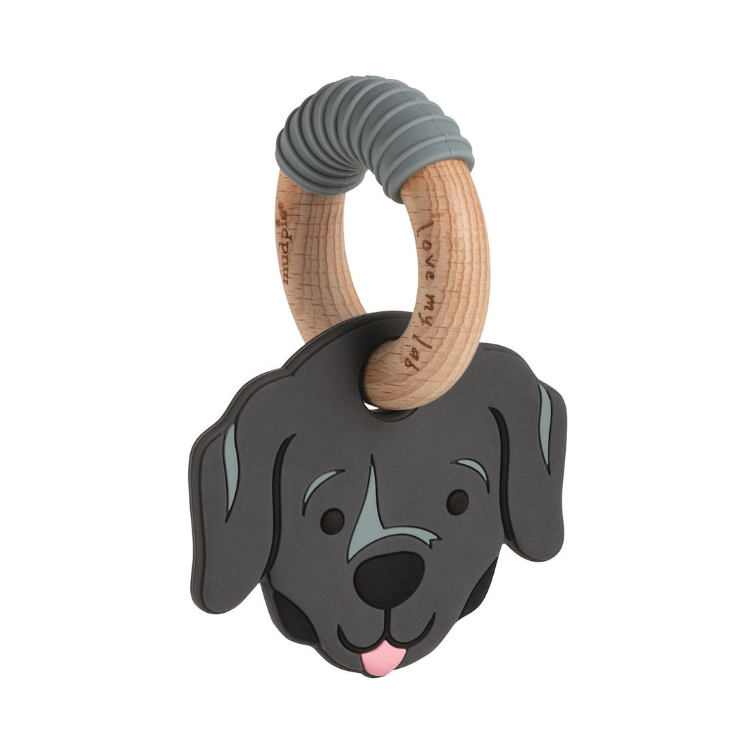BLACK LAB DOG TEETHER