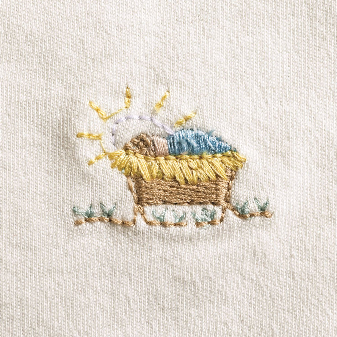 NATIVITY GOWN &amp; BIB SET