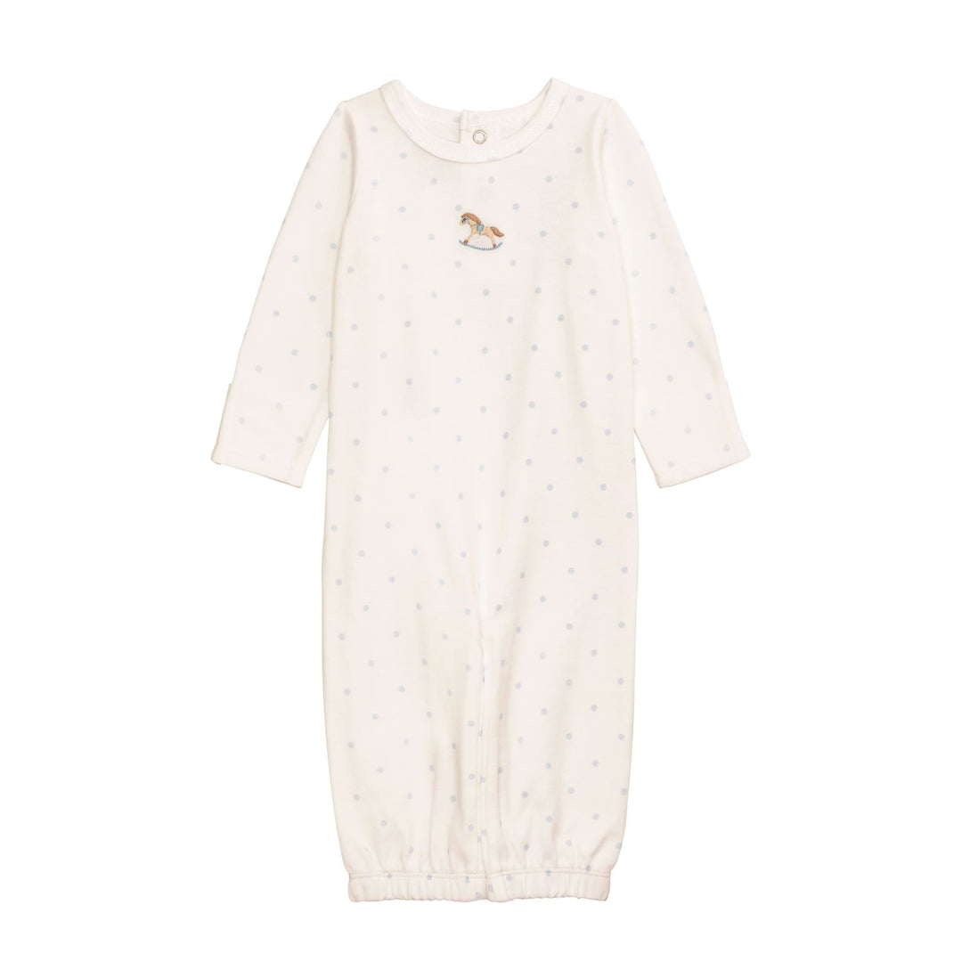 ROCKING HORSE FRENCH KNOT GOWN
