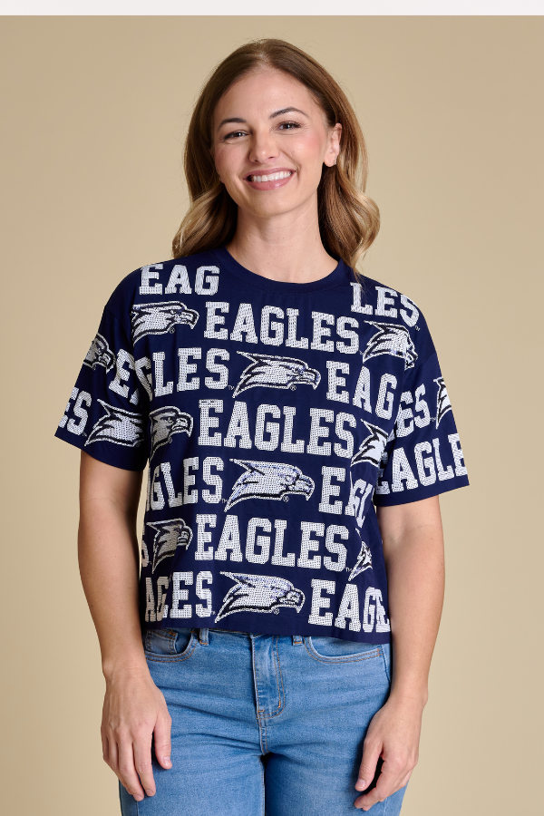 THE SEQUIN REPEAT TEE | GEORGIA SOUTHERN