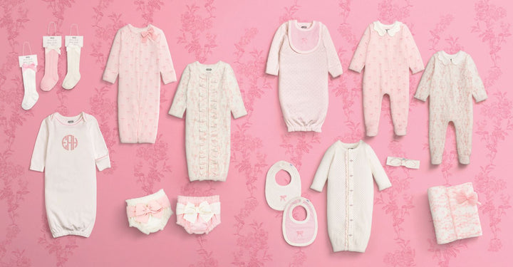PINK TALL WHITE BOW SOCKS