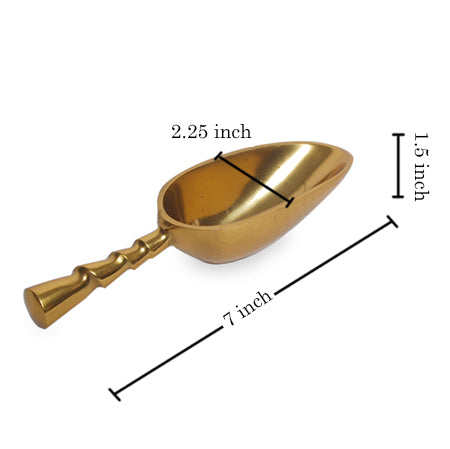 GILDED ICE SCOOP