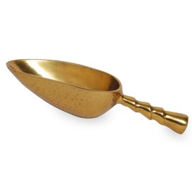 GILDED ICE SCOOP