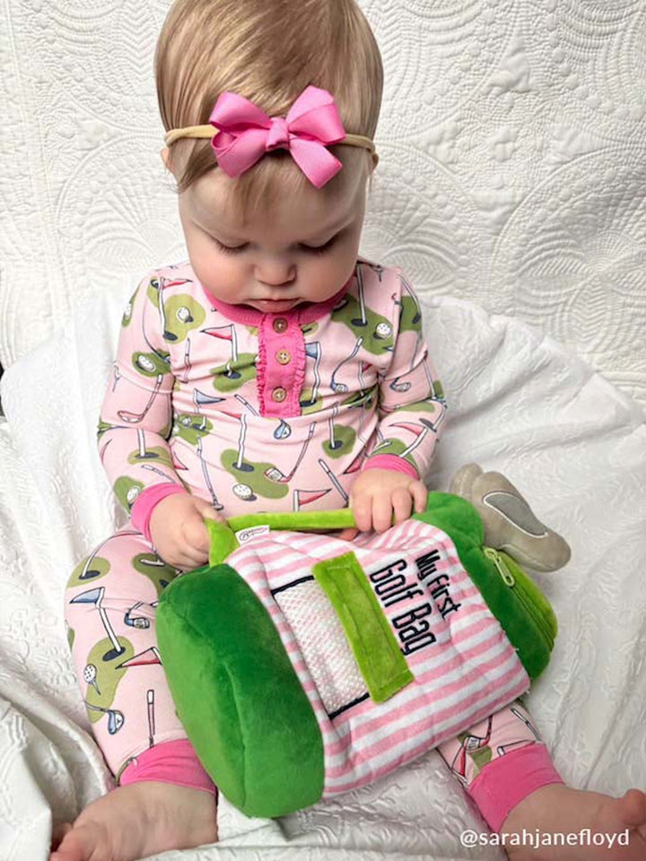 PINK GOLF PLUSH SET