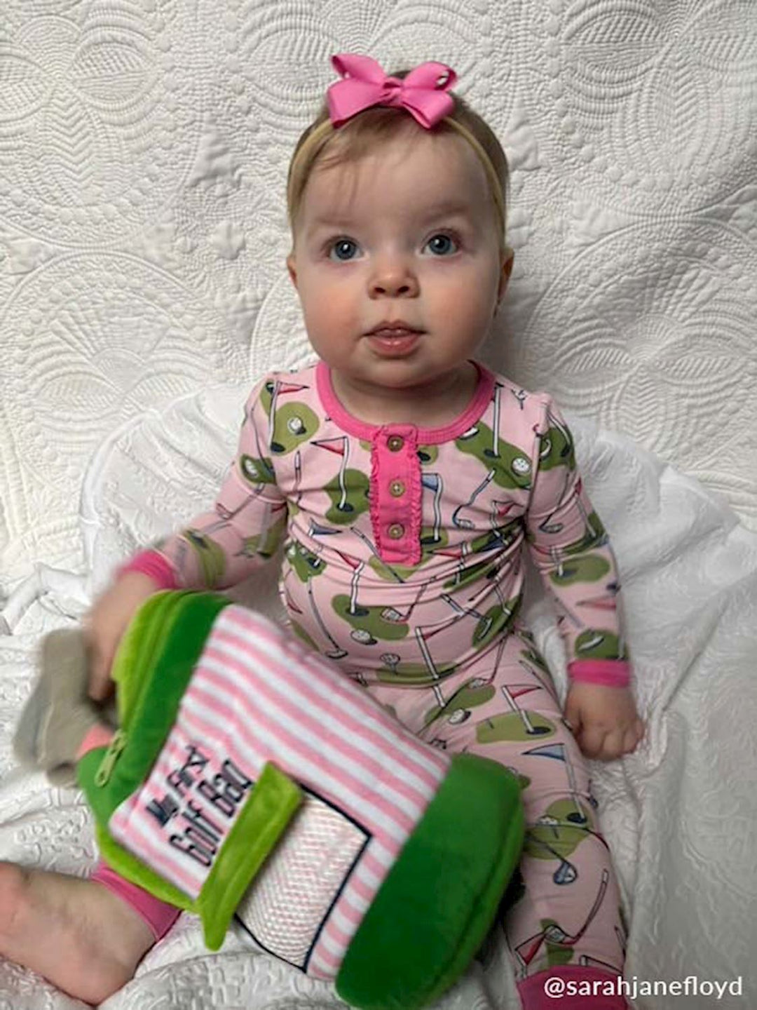 PINK GOLF PLUSH SET