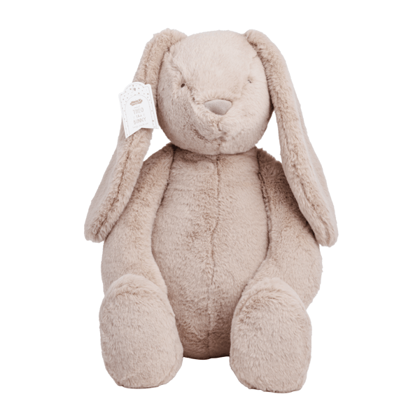 TAN BUNNY LARGE PLUSH PAL
