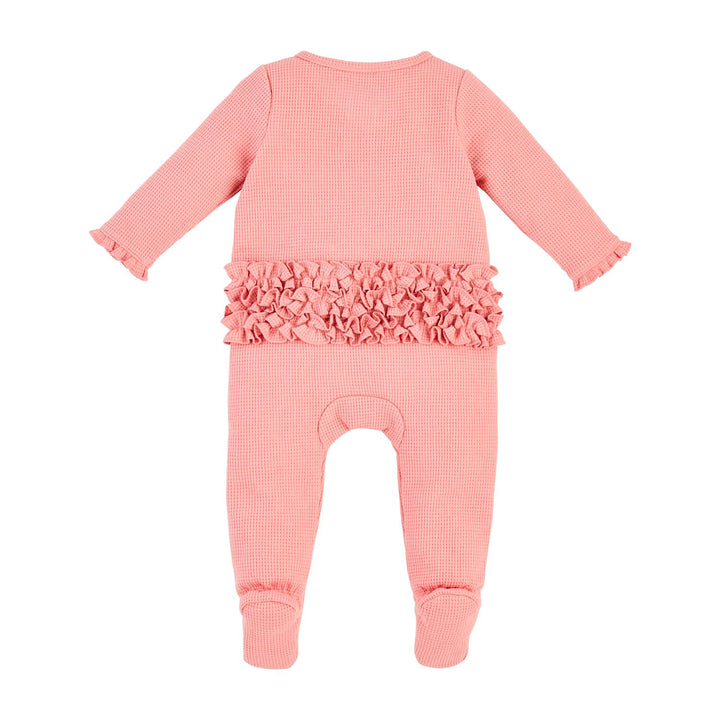 PINK RUFFLE DITSY SLEEPER