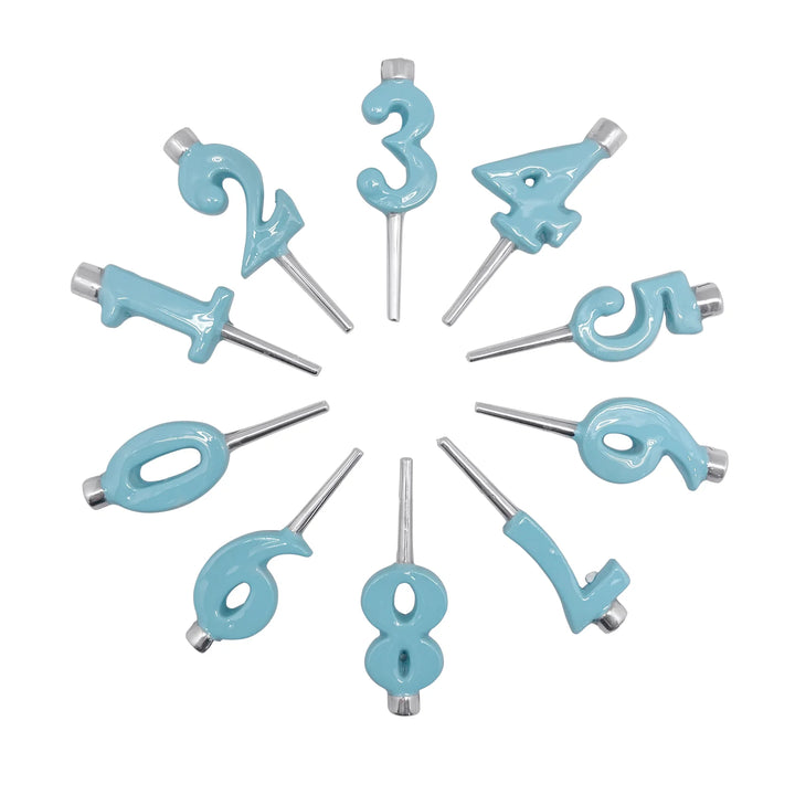 NUMBER CANDLE HOLDER SET