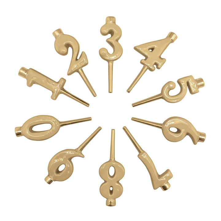 NUMBER CANDLE HOLDER SET