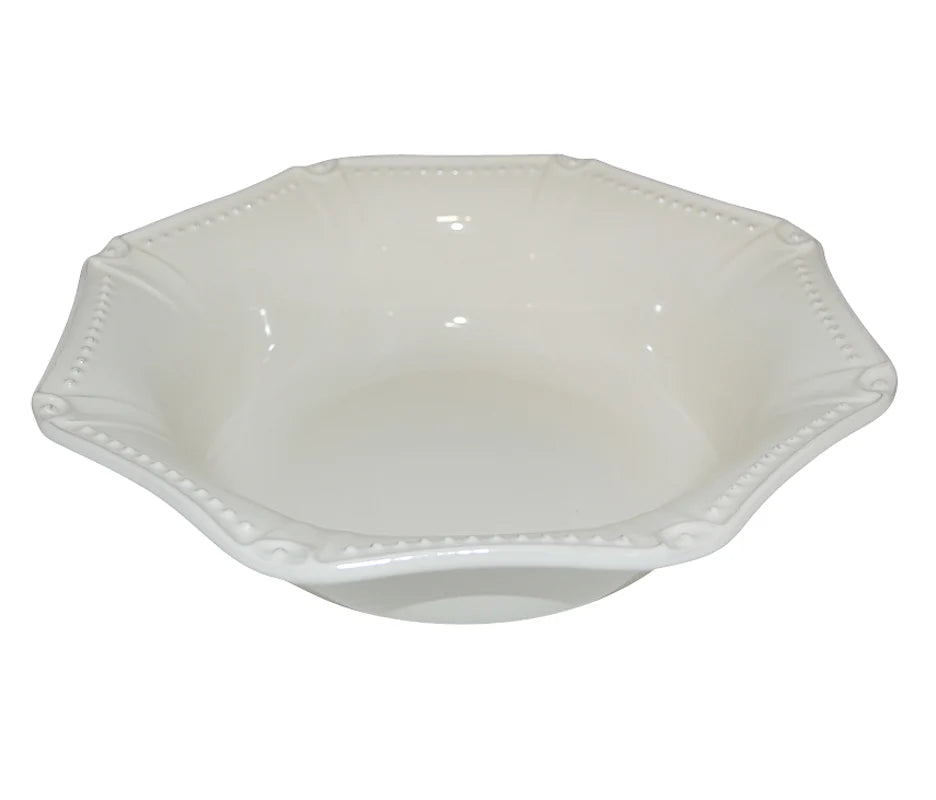 MARTIN/CARTER: ISABELLA SERVING BOWL IVORY