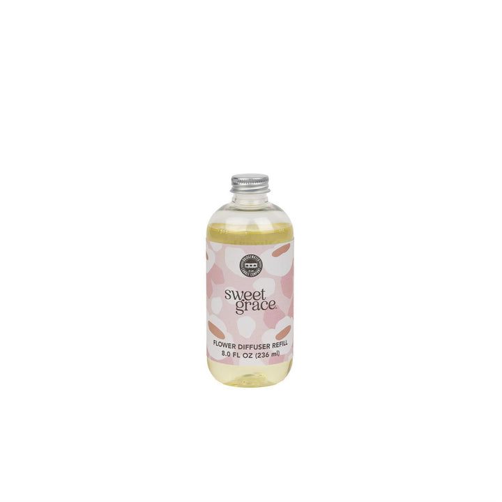 Sweet Grace Dye-Free Flower Refill bottle for a Sweet Grace flower diffuser