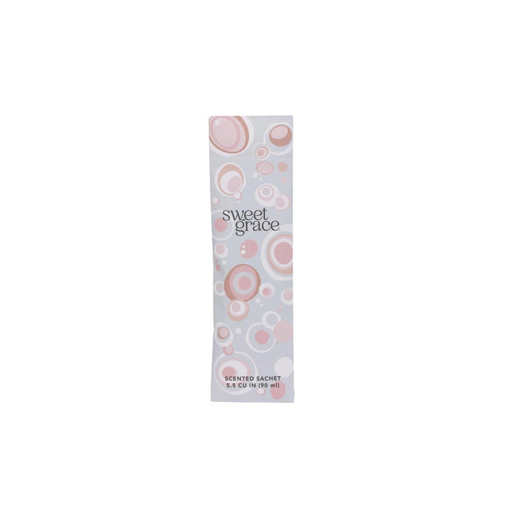 Sweet Grace Modern Bubble Slim Sachet with playful circular pattern