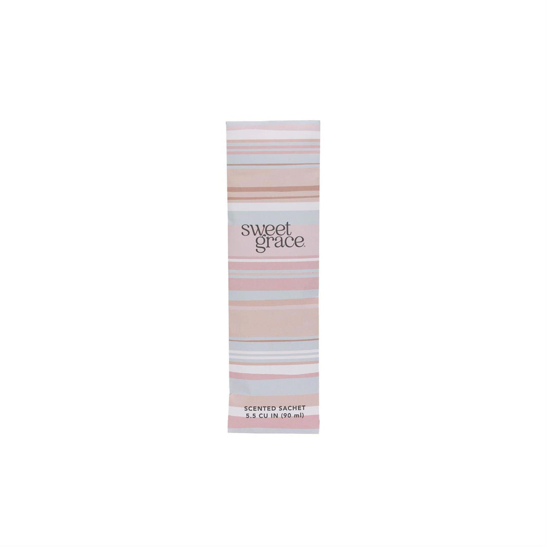 Sweet Grace Modern Stripe Slim Sachet with pastel striped design