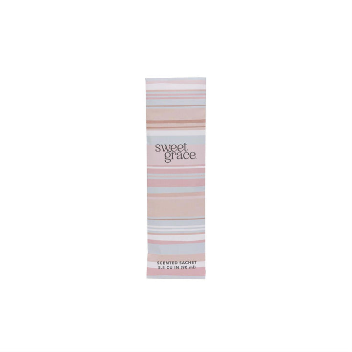 Sweet Grace Modern Stripe Slim Sachet with pastel striped design