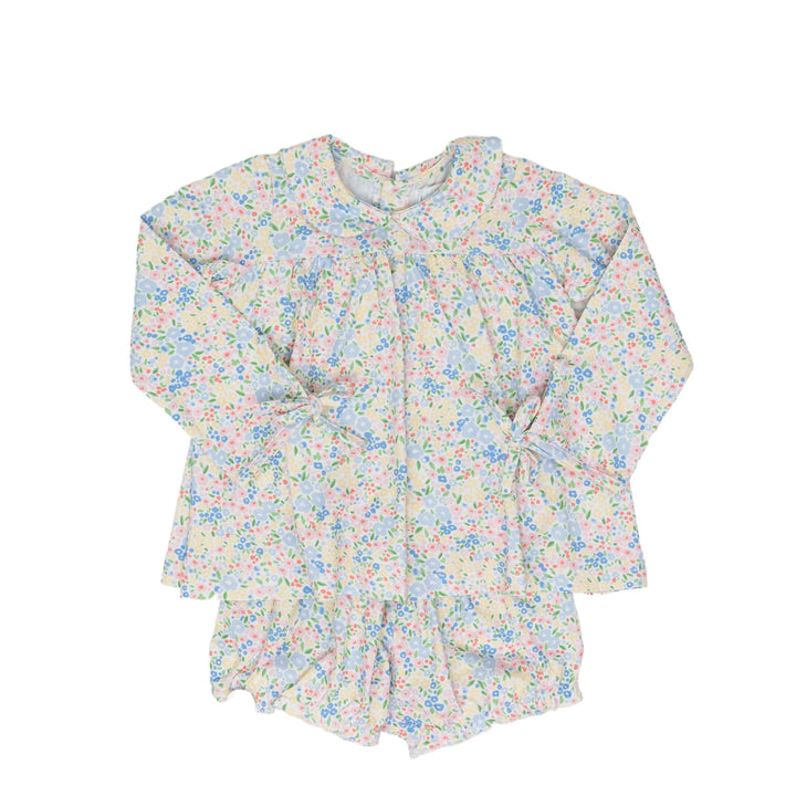 FLORAL MILLEFLEUR MARY CHARLOTTE BLOOMER SET