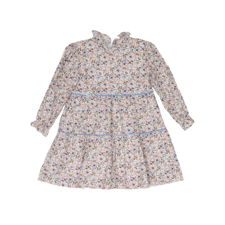 PINK & BLUE FLORAL ZOE DRESS