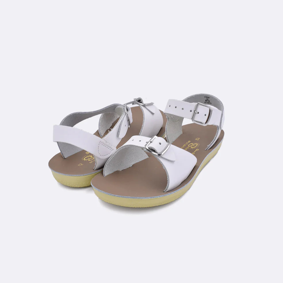 WHITE SUN-SAN SURFER SANDAL