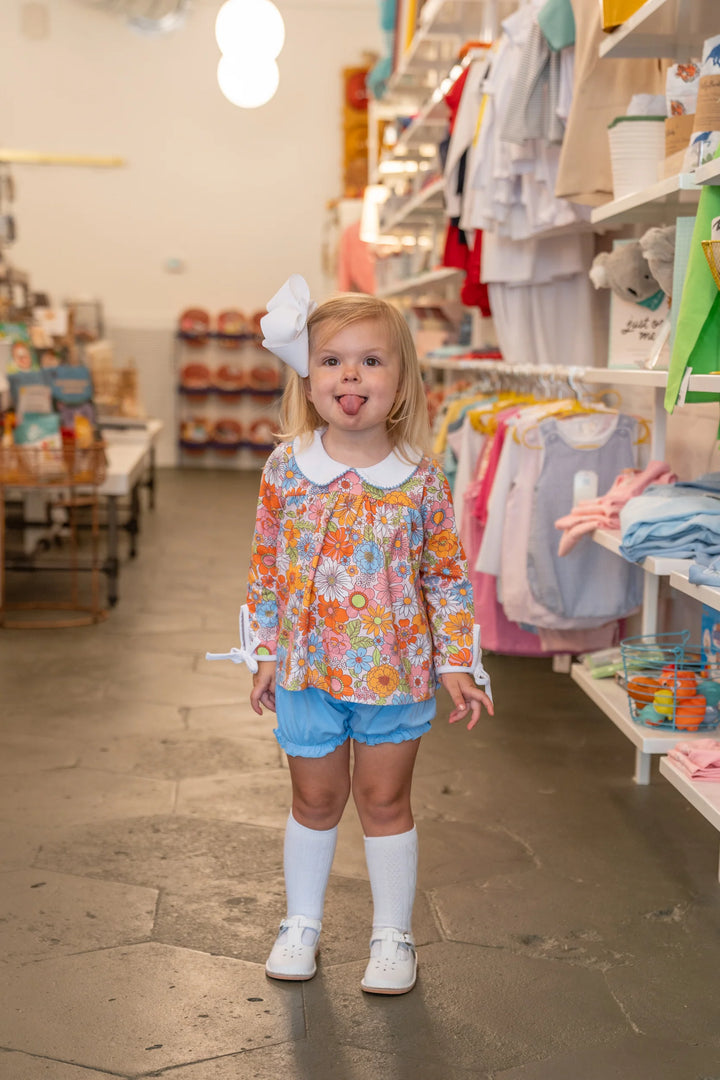 PRETTY FLORAL MARY CHARLOTTE BLOOMER SET