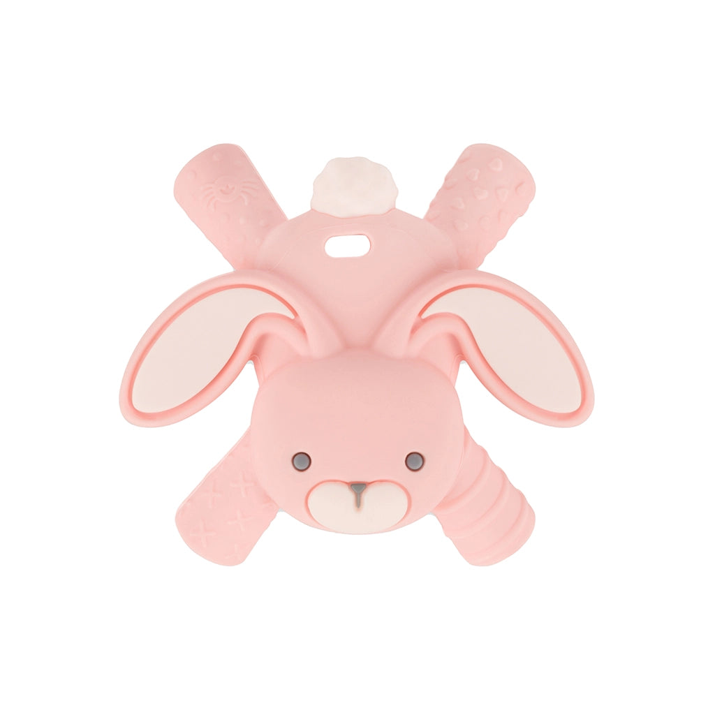 PINK BUNNY MOLAR TEETHER