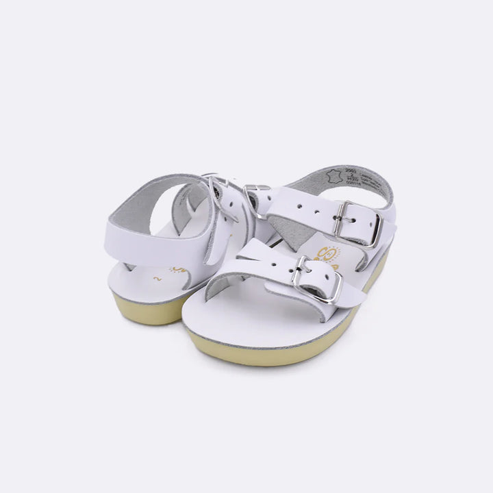 WHITE SUN-SAN SEA-WEE SANDAL