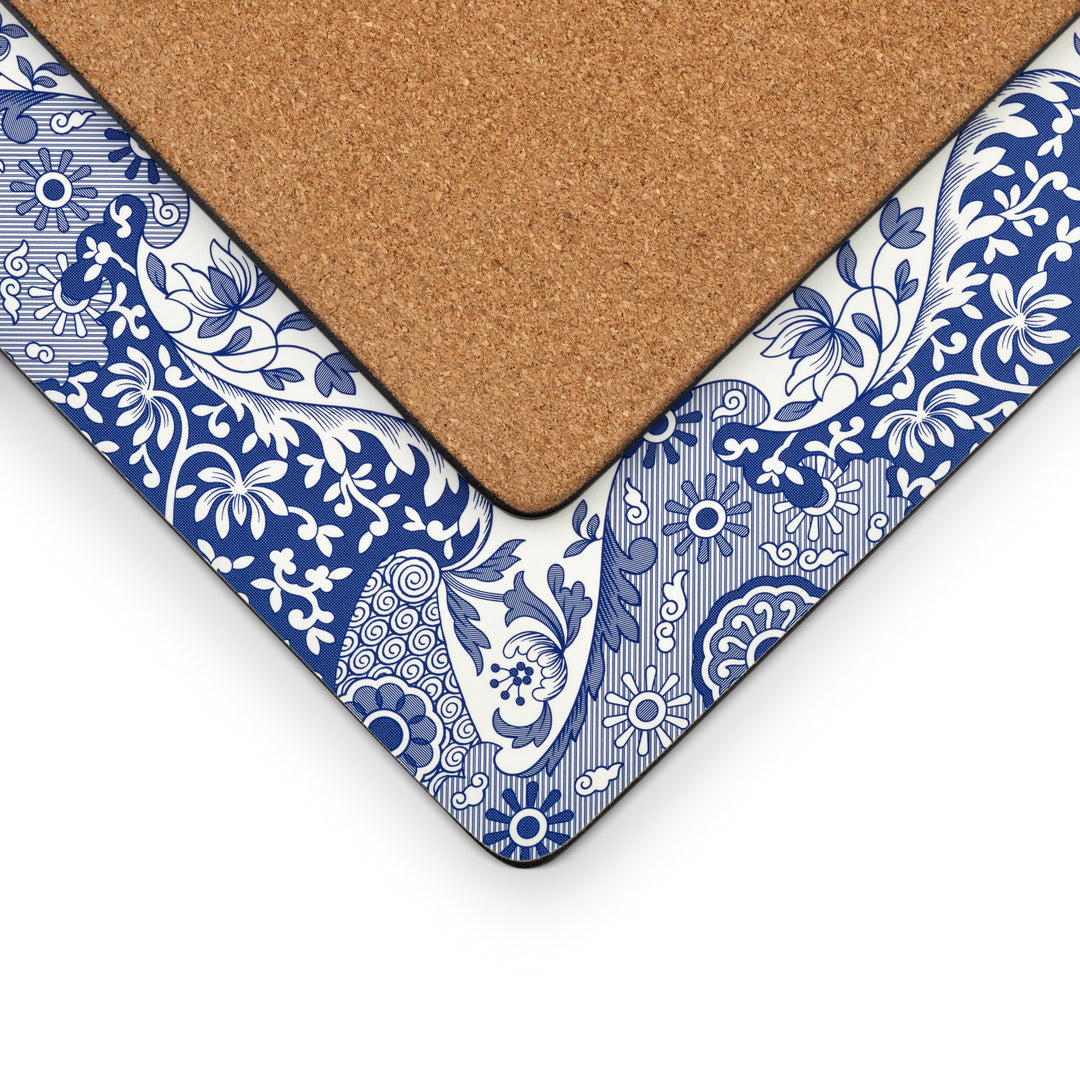 BLUE ITALIAN PLACEMATS SET