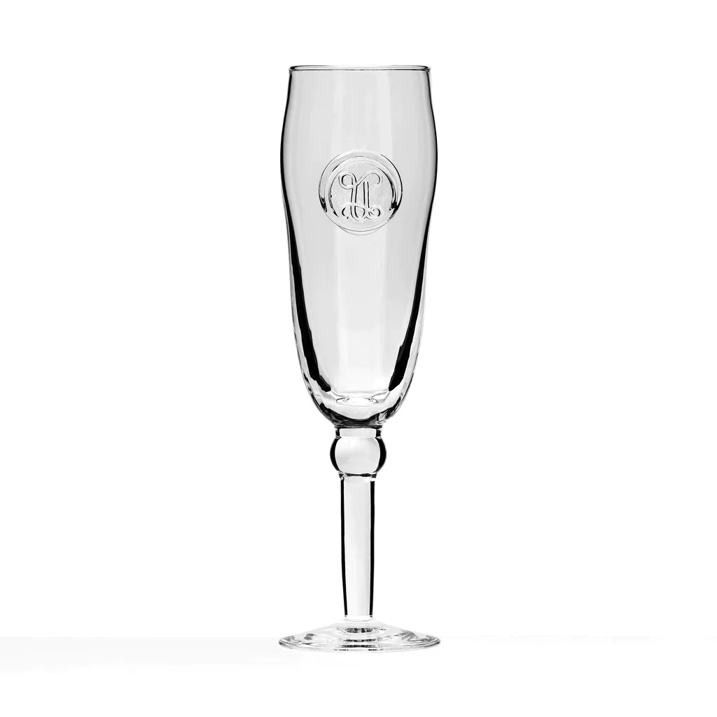 POTTER/WOOLARD: "W" LEGADO CHAMPAGNE FLUTE