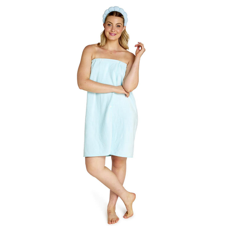 HEADBAND & WRAP TOWEL SET