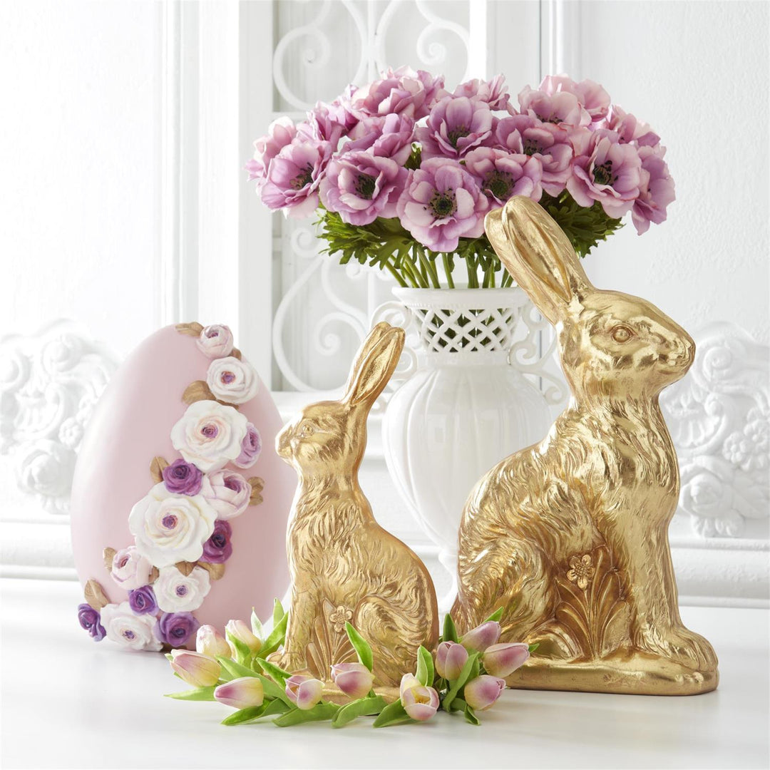 GOLD FOIL EASTER BUNNY