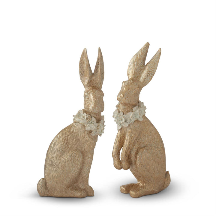 LARGE GOLD EASTER BUNNY