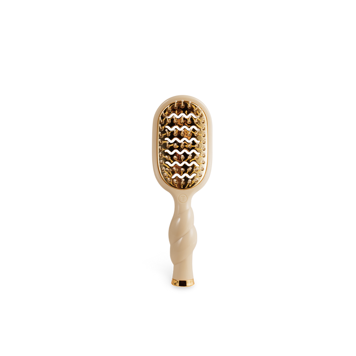 TAN MINI VENTED HAIR BRUSH