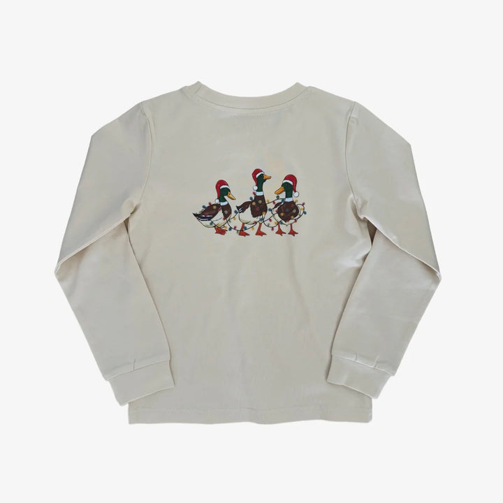 DUCK THE HALLS LONG SLEEVE TEE