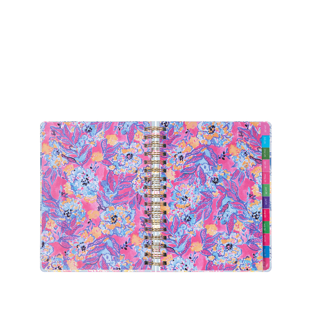 2025-2026 LILLY PULITZER JUMBO 17 MONTH AGENDA | BLUETTE LIL BAREFOOT BEACH