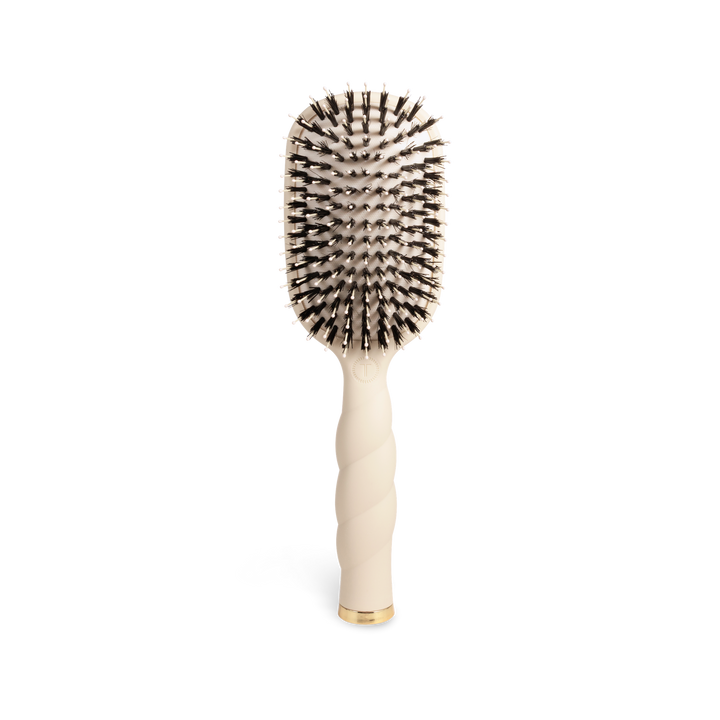 TAN BOAR BRISTLE HAIR BRUSH