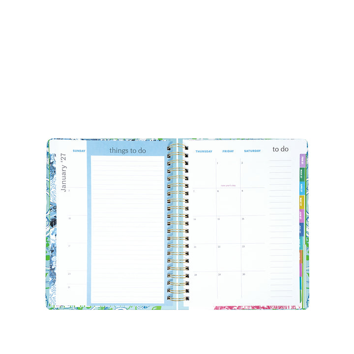THROW ME A LINE | '26-'27 JUMBO 17 MONTH AGENDA