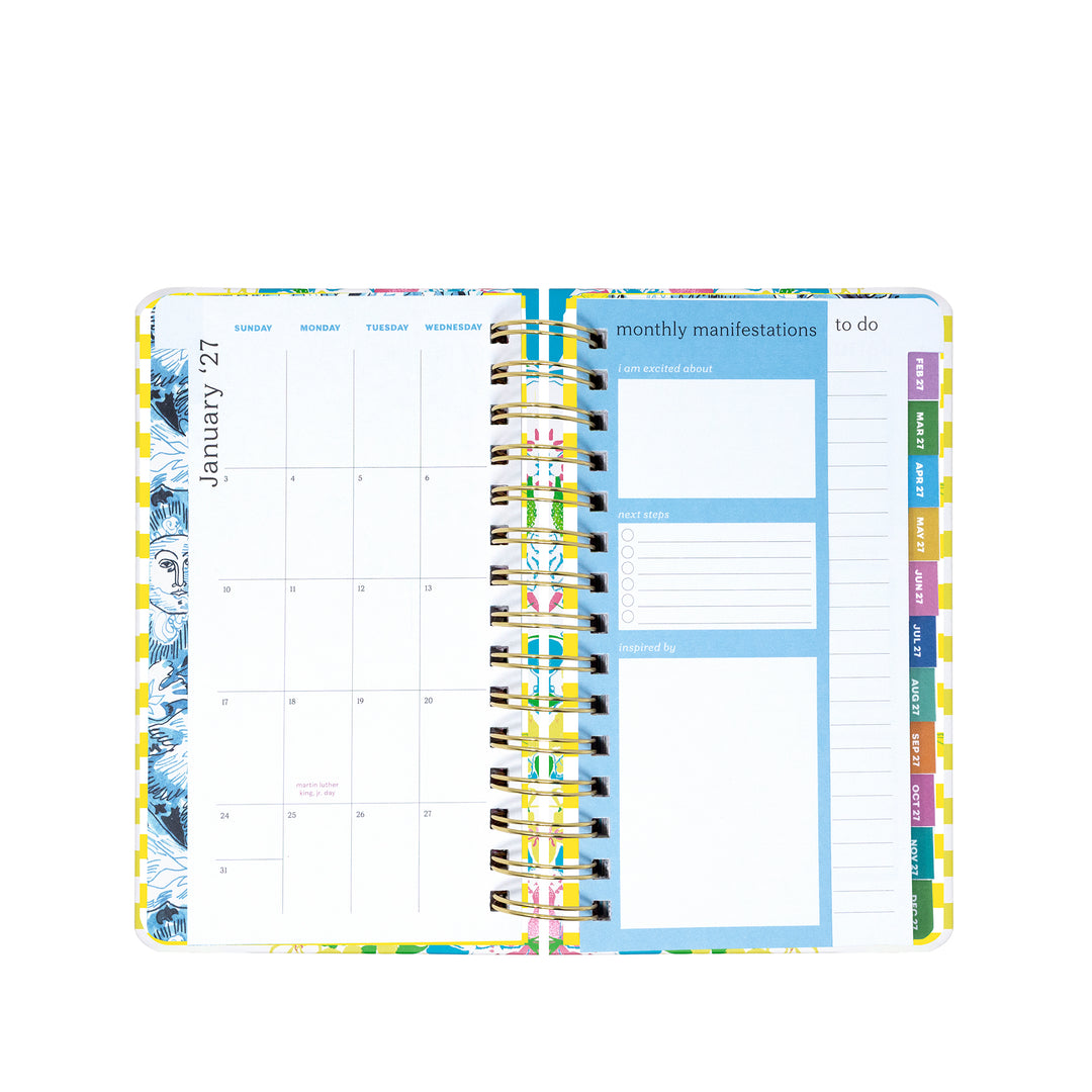 LOVELY LILLY | '26-'27 MEDIUM 17 MONTH AGENDA