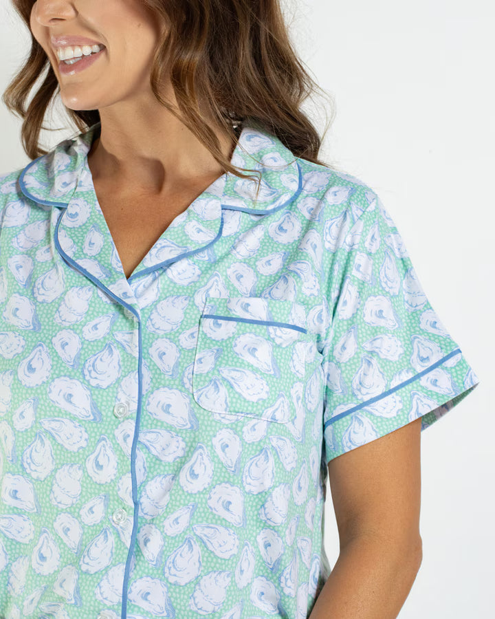 A Little Salty Short Sleeve &amp; Pant Pajama Set
