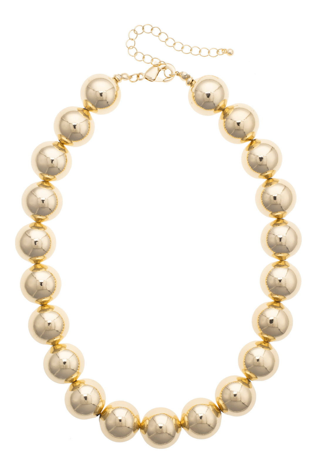 GOLD MARJORIE BEADED NECKLACE