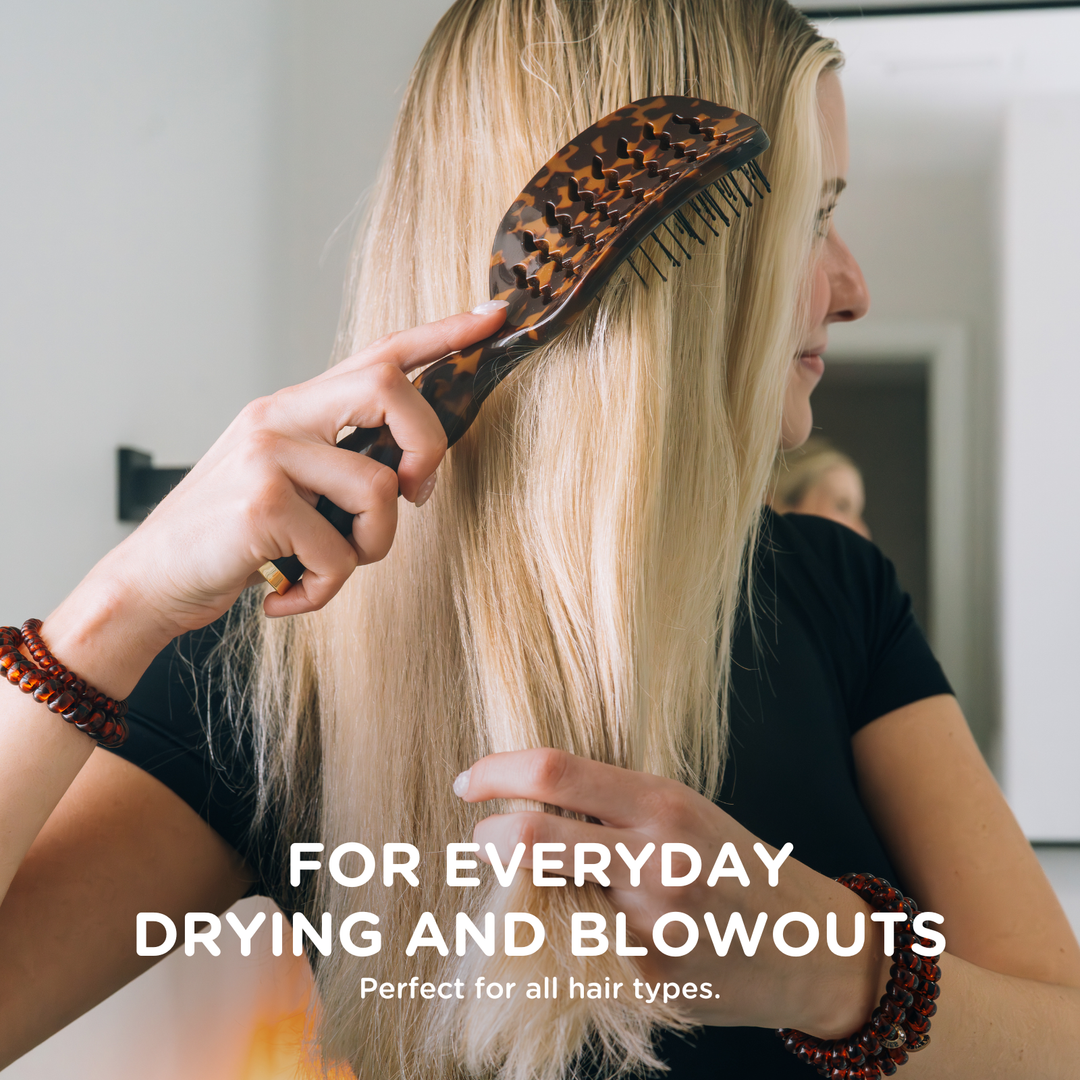 TORTOISE VENTED HAIR BRUSH