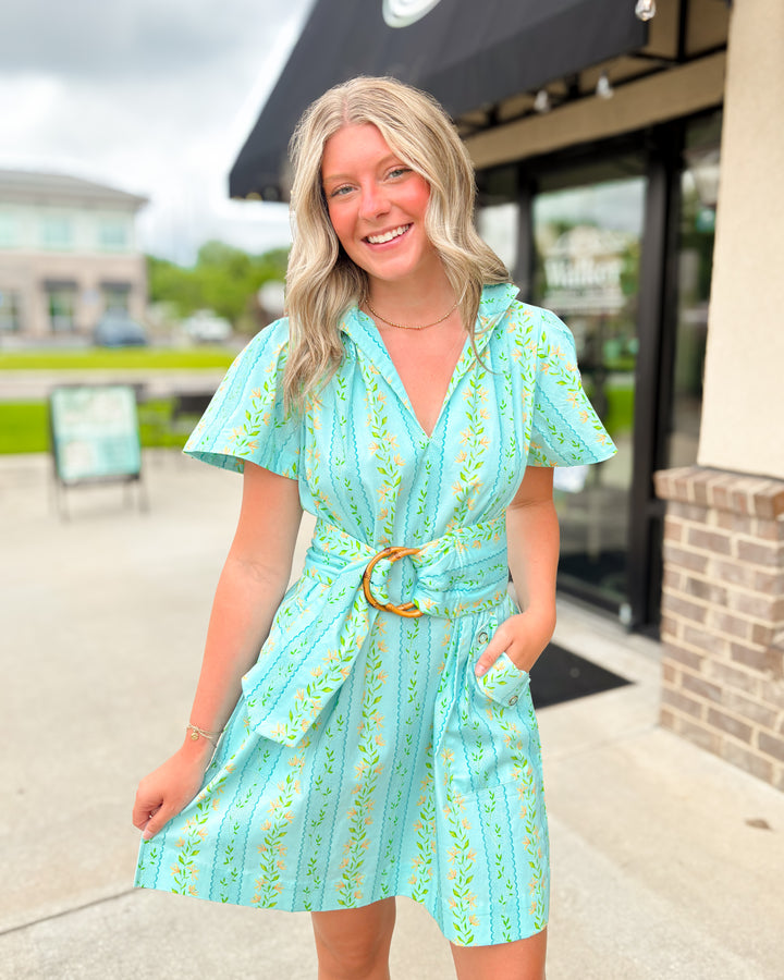 HOLLY SHAE: BROOKE DRESS | HONEYSUCKLE STRIPE