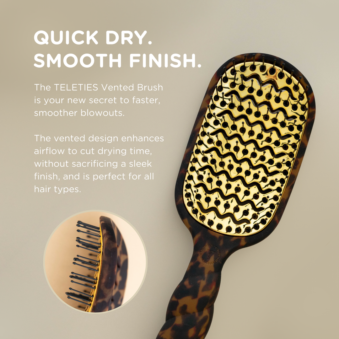 TORTOISE VENTED HAIR BRUSH