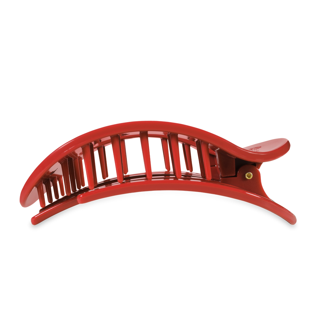 TELETIES FLAT ROUND HAIR CLIP RED CARPET READY